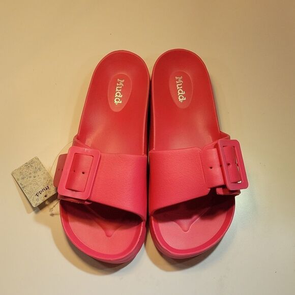 BRAND NEW MUDD ONE STRAP BAND SLIDES OPEN TOE SANDAL - Picture 4 of 15